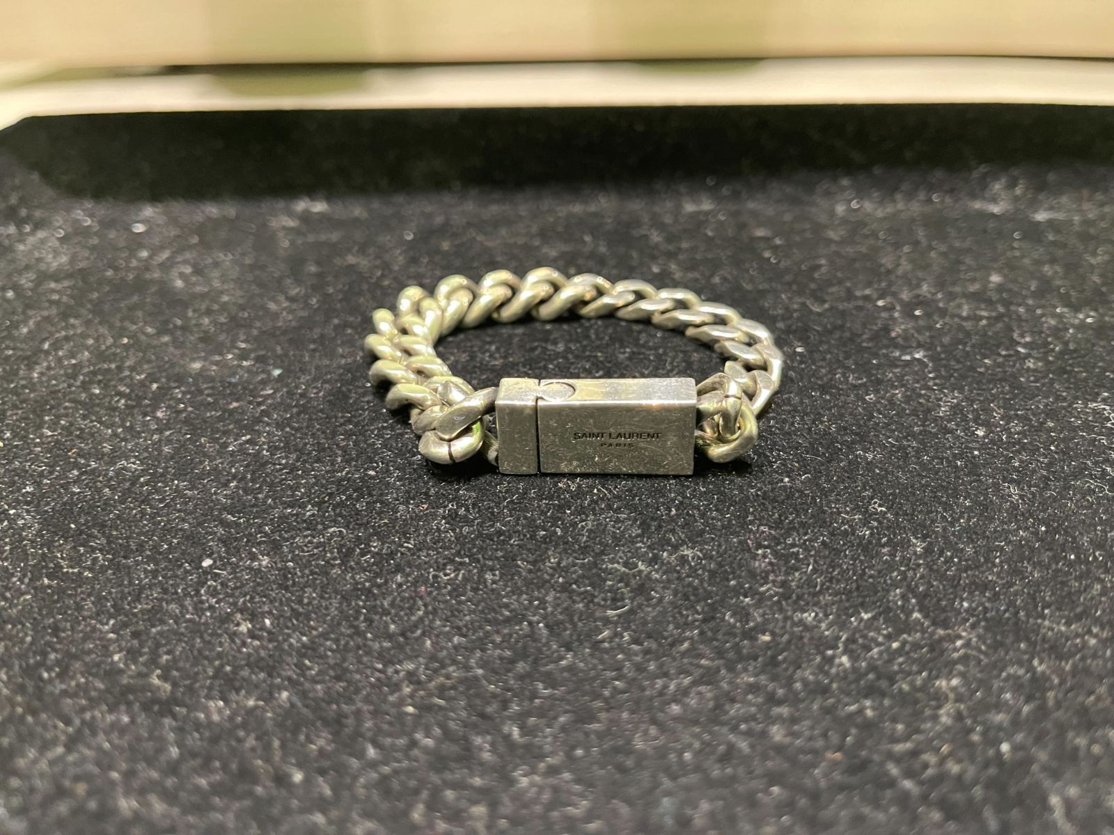 SAINT LAURENT/サンローラン/喜平チェーンブレスレット Yves Saint