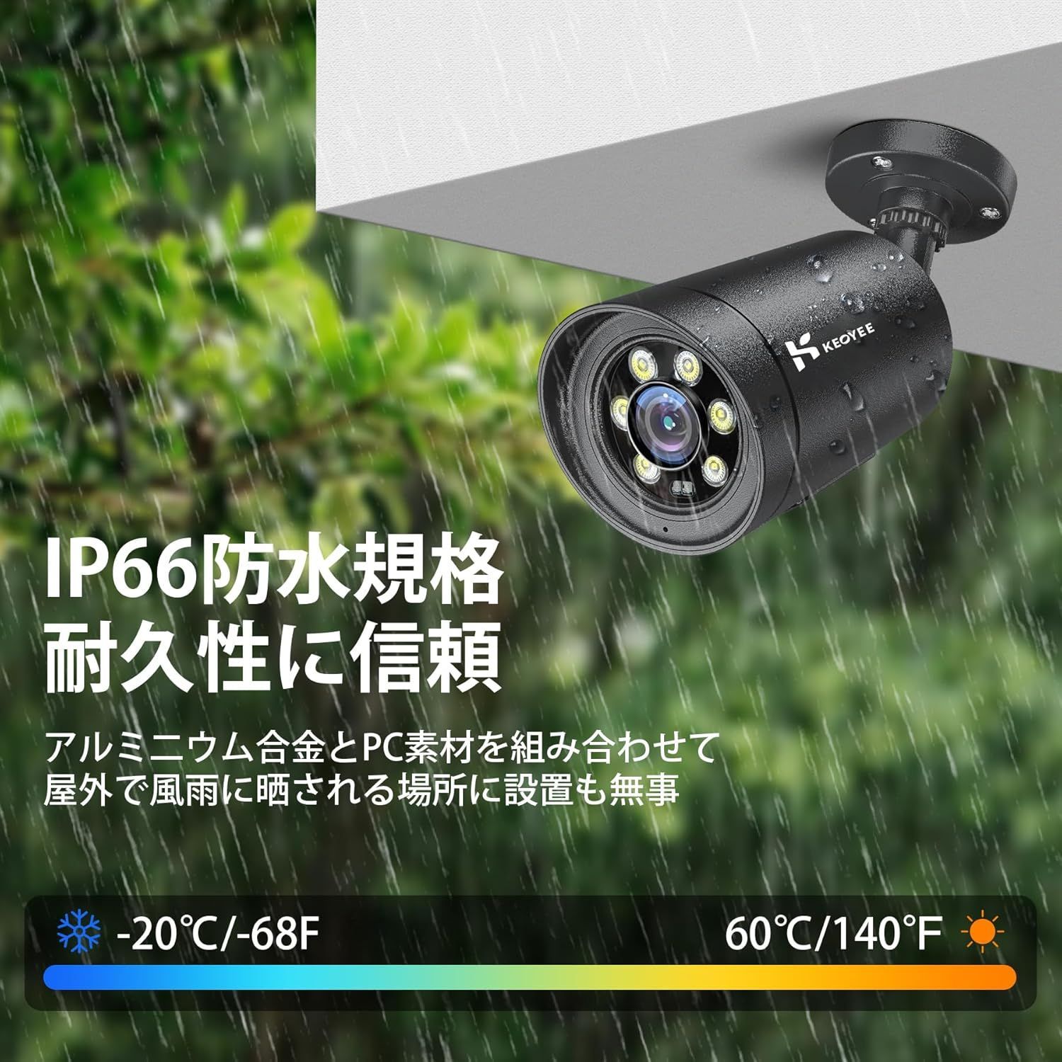 POE給電カメラ 8ch