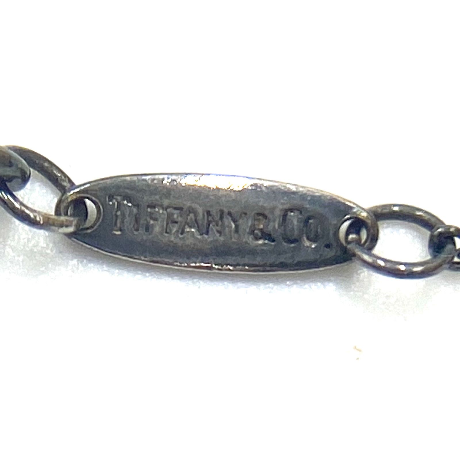 希少 TIFFANY&Co. ティファニー イニシャル F f ネックレス チョーカー 