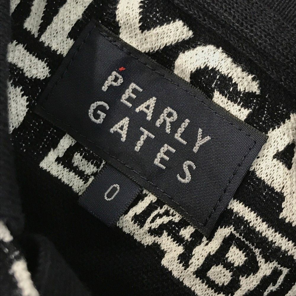 PEARLY GATES 黒 ゴルフシャツ サイズ0 美品】パーリーゲイツ