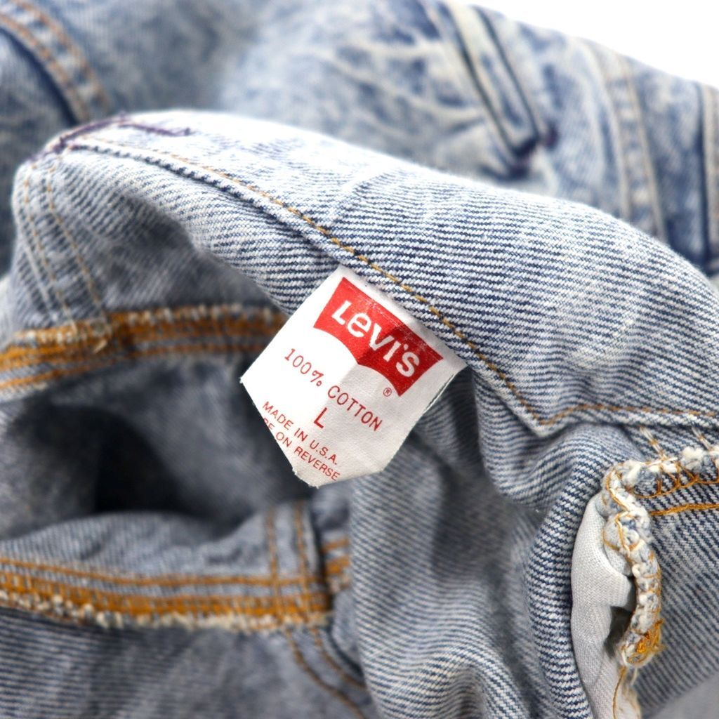 Levi's USA製 80年代 デニムジャケット Gジャン L ブルー