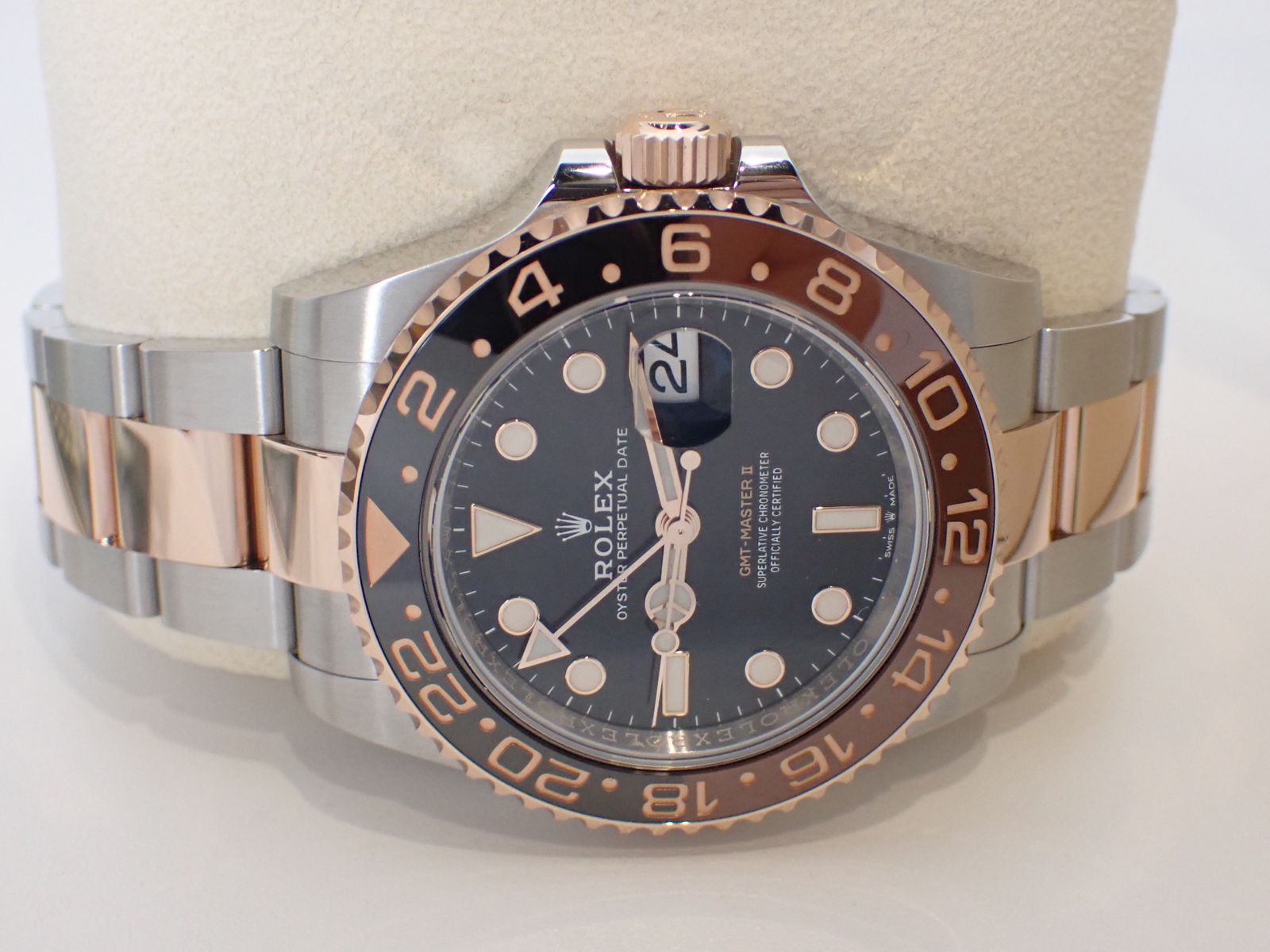 未使用 超美品 ROLEX ロレックス GMTマスターII 126711CHNR