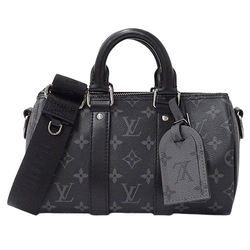 ルイ・ヴィトン LOUIS VUITTON バッグ モノグラム エクリプス リバース メンズ ブランド ハンドバッグ ショルダーバッグ 2way  キーポル バンドリエール 25 M46271 ブラック 黒 ミニバッグ 小さめ コンパクト 斜め掛け 【中古】 - メルカリ