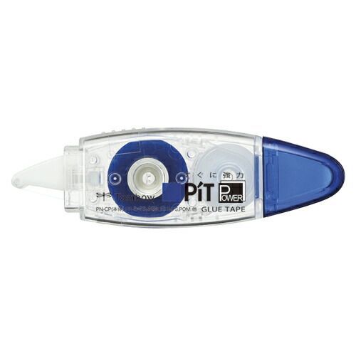（まとめ） テープのり トンボ鉛筆 ピットテープ　ピットパワーＣ　幅８．４ｍｍ×長７ｍ PN-CP 4901991653915 ●仕様：本体 1個【×40セット】