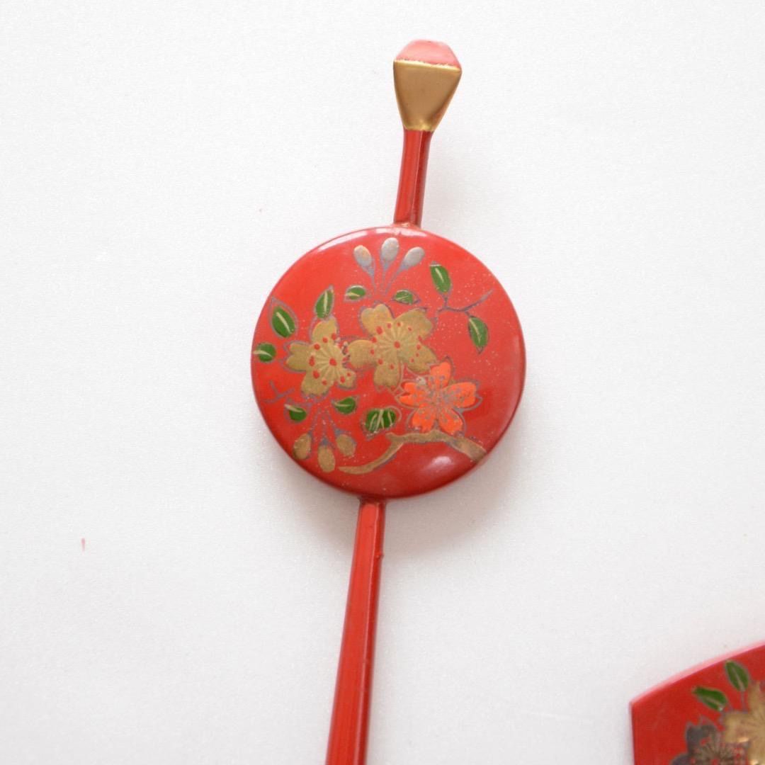 Jun お値下げ中 古美術 江戸中 装飾品箱 かんざし箱 極上金彩 Jun 様