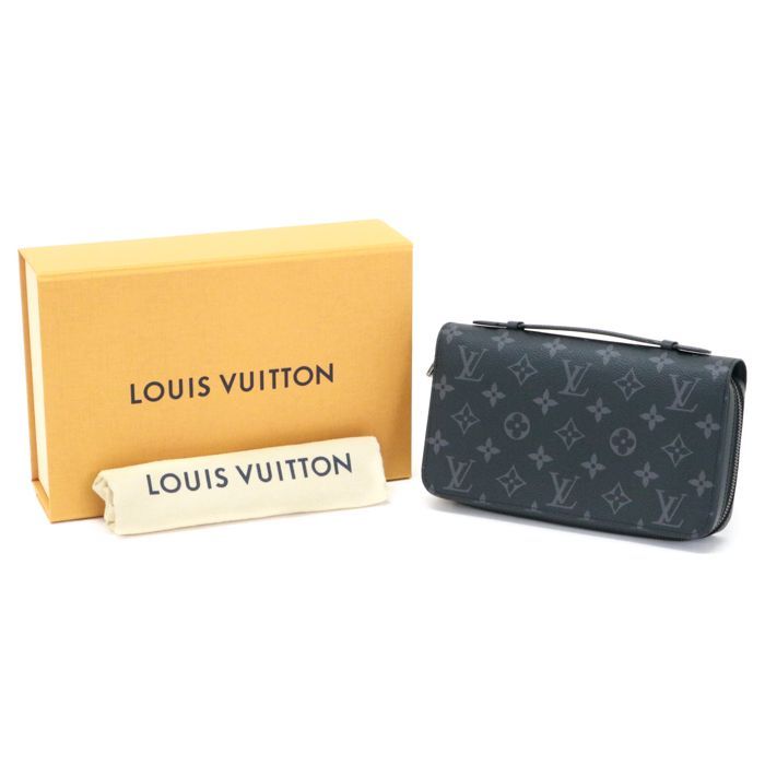 ルイヴィトン LOUIS VUITTON ジッピー XL モノグラムエクリプス (PVC