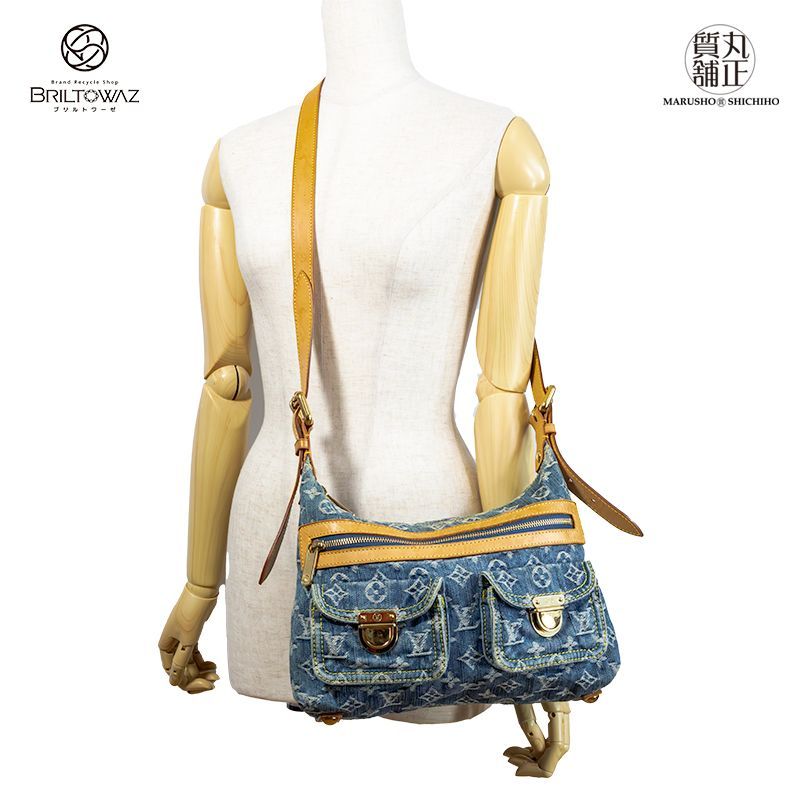 Sale】ルイヴィトン モノグラムデニム バギーPM M95049 斜め掛け  