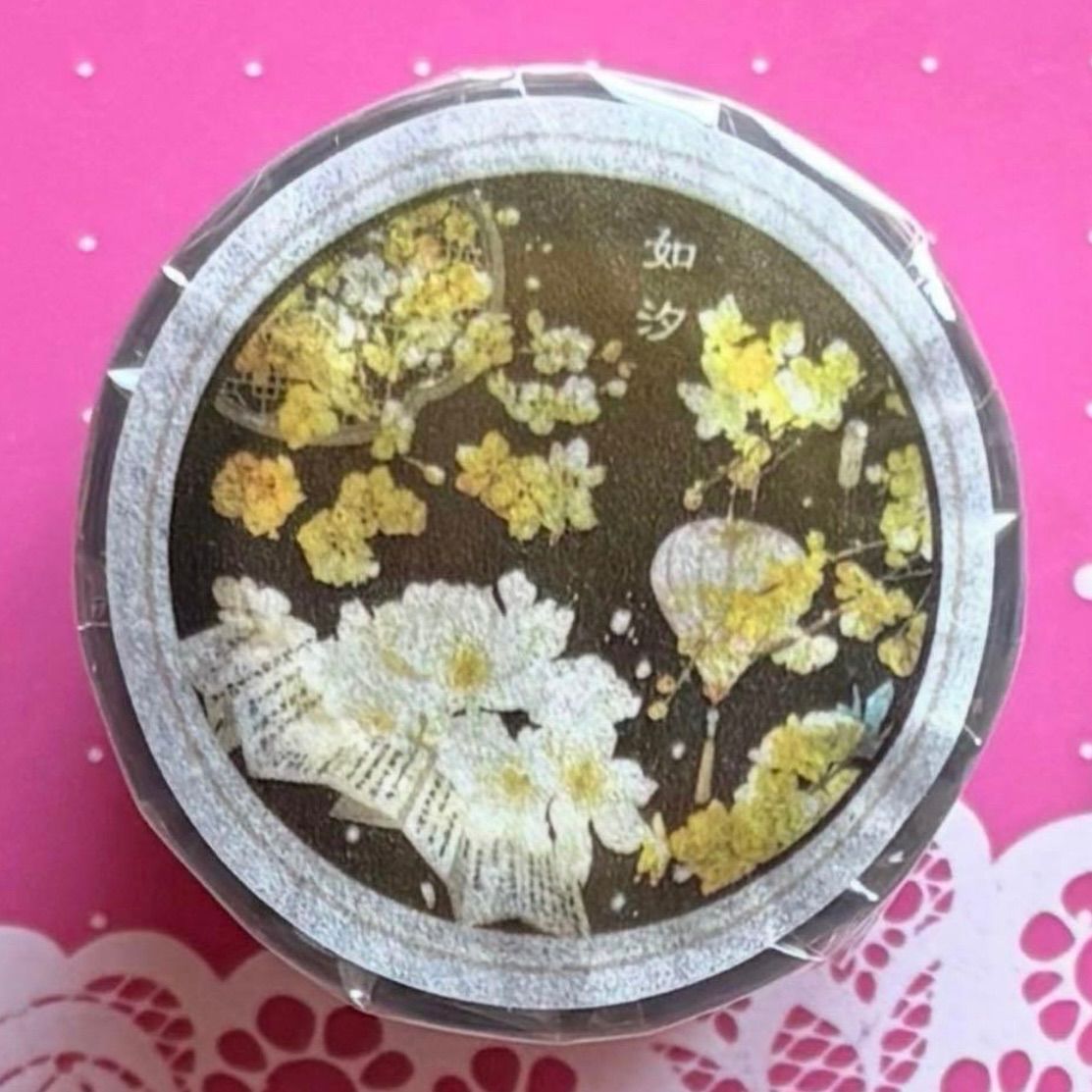 贝壳光 5.5cm×10m 如汐 海外マスキングテープ