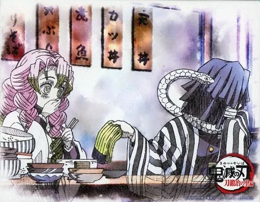 鬼滅の刃 刀鍛冶の里編 キャンバスパネル 甘露寺蜜璃 伊黒小芭内 おばみつ 中古】雑貨 甘露寺蜜璃＆伊黒小芭内 キャンバスパネル 「鬼滅の