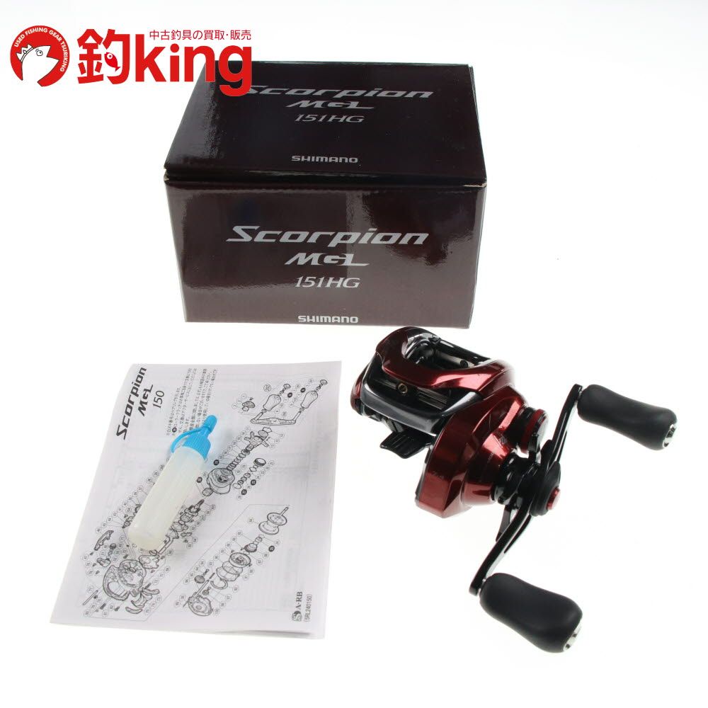 中古/美品】 シマノ 19 スコーピオン MGL 151HG /SL004M - メルカリ