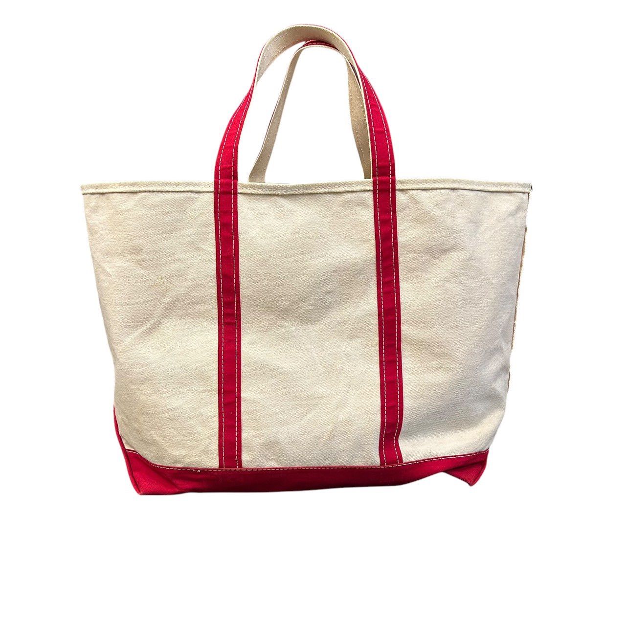 80s ビンテージ L.L.BEAN コットン キャンバス トートバック ベージュ 