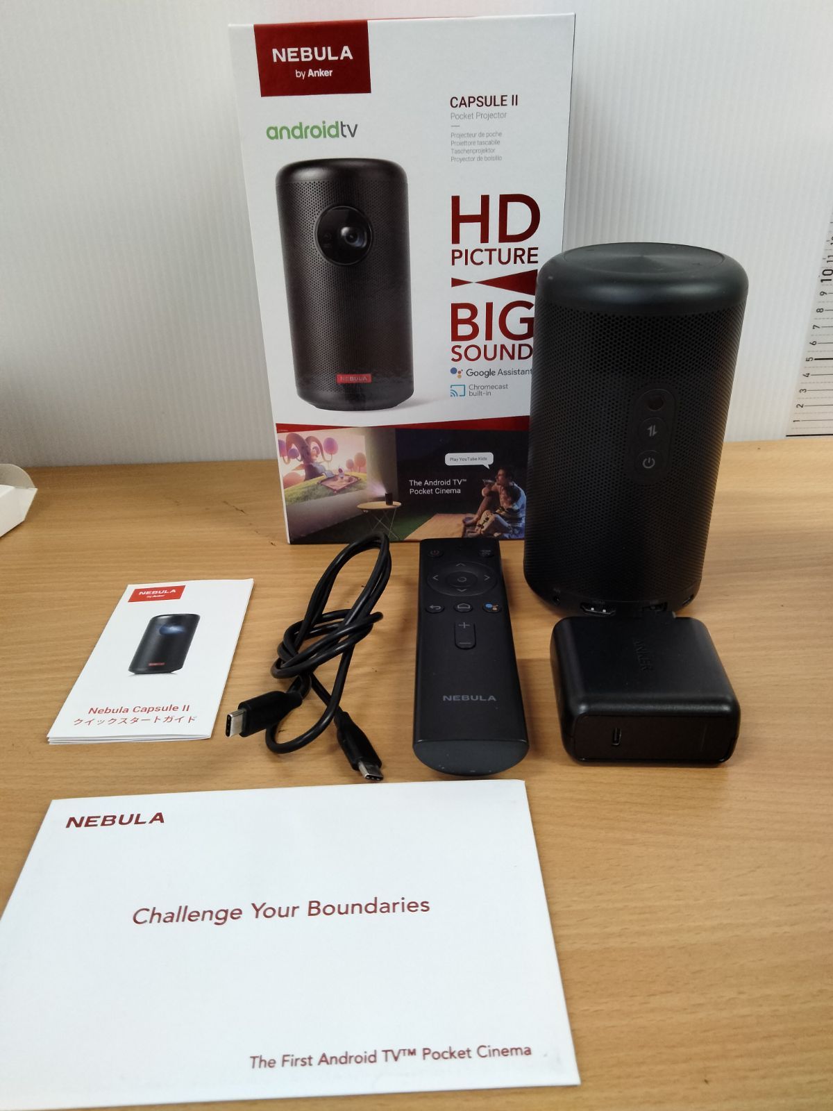 NEBULA Capsule II ポータブルプロジェクター A