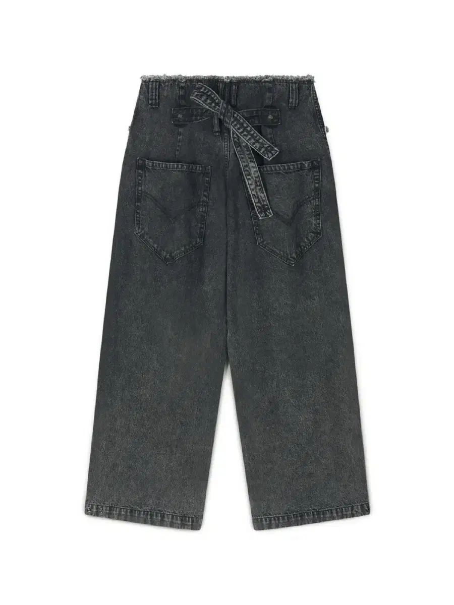 shopfaerie cut-off denim maxi pants ブラック shopfaerie cut-off denim maxi pants ブラック shopfaerie cut-off