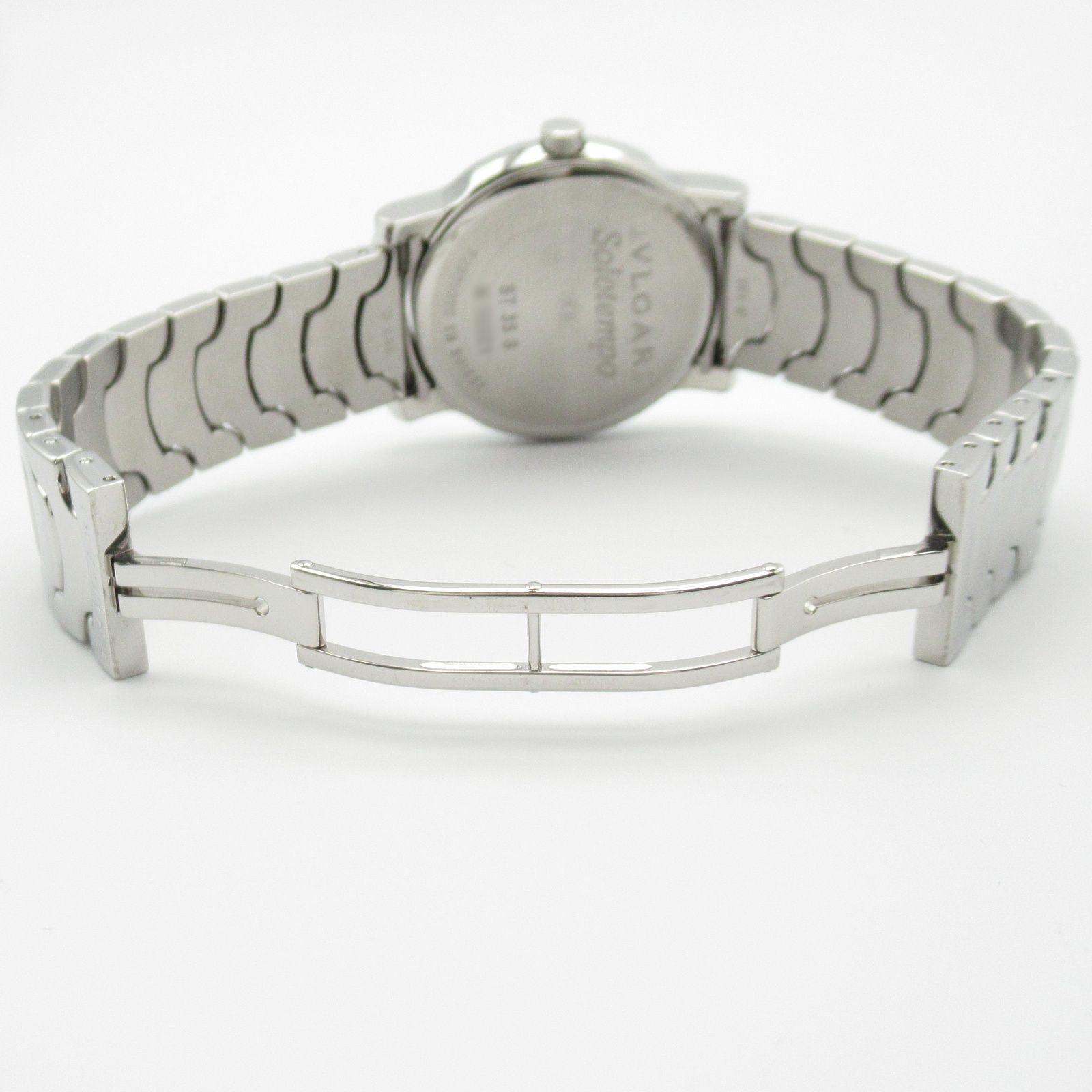 ブルガリ BVLGARI 腕時計 ソロテンポ ST35S グレー ステンレス