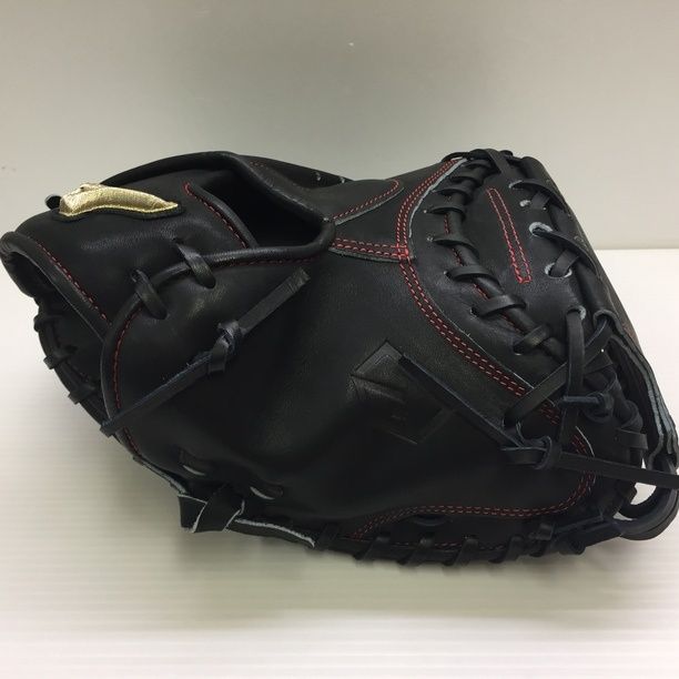 即戦力】硬式キャッチャーミット 黒 ミズノ グローバルエリート 即戦力