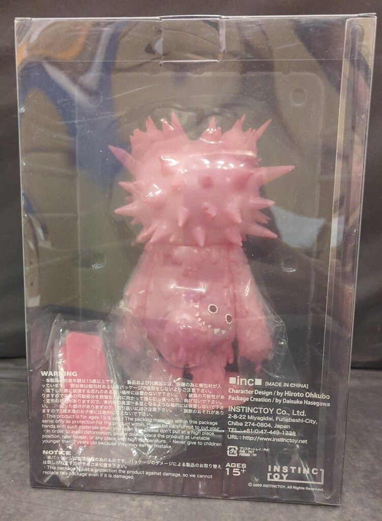 INSTINCTOY インスティンクトイ inc インク ピンク成型 ソフビ