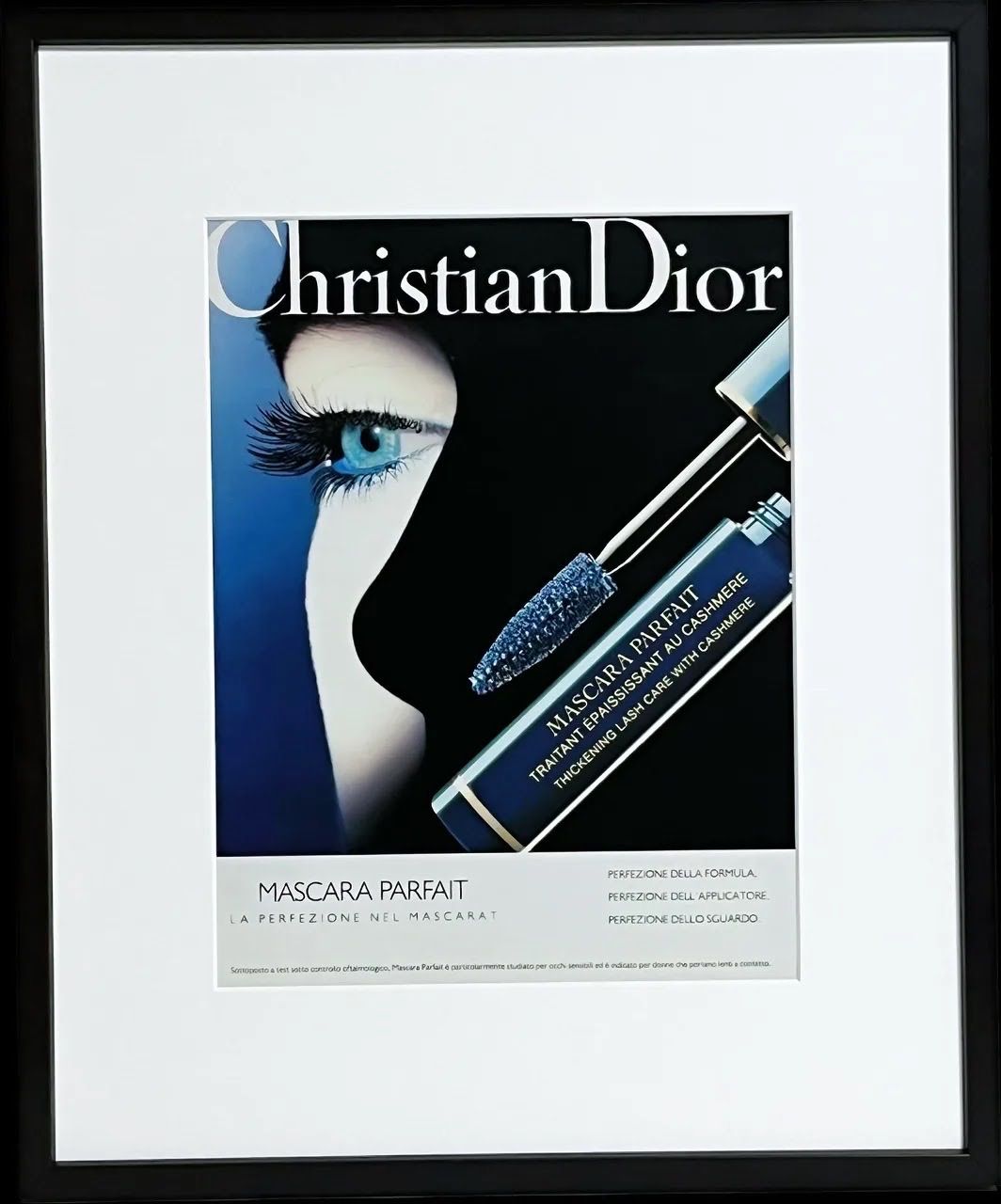1990 広告＞DIOR ディオール マスカラ アドバタイジング