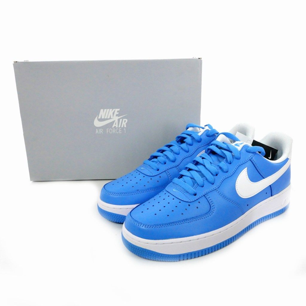 ナイキ NIKE Air Force 1 Low '07 University Blue エアフォース1 ロー '07 ユニバーシティ ブルー  スニーカー 28cm US10 ブルー ホワイト DC2911 400 - メルカリ