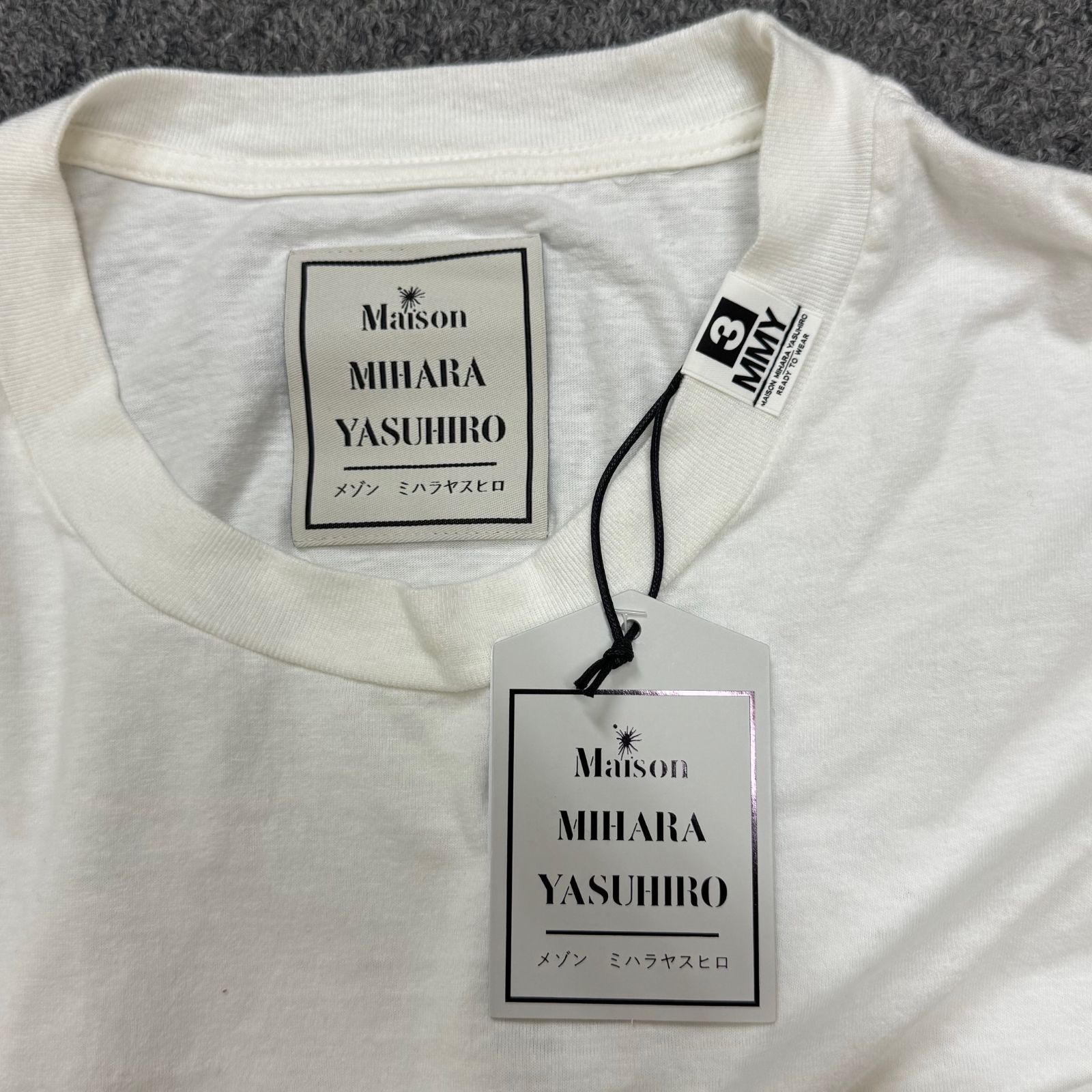 参考上代22000円 Maison MIHARA YASUHIRO SMILY FACE PT TEE 参考上代22000円 Maison MIHARA YASUHIRO SMILY FACE PT TEE