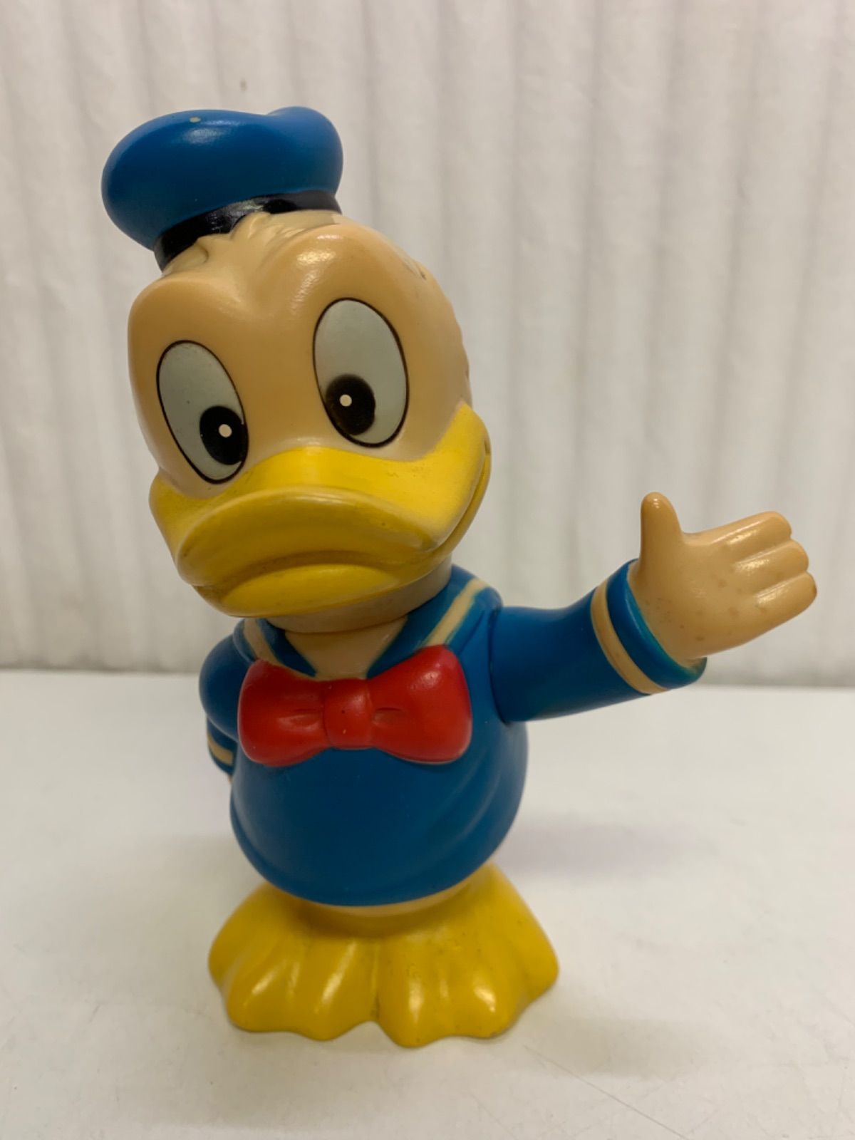 Disney ミッキーマウス ドナルドダック貯金箱 ソフビ ヴィンテージ