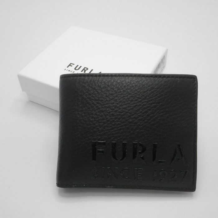 フルラ 二つ折り財布(小銭入れあり) FURLA メン テクニカル ステンシル  