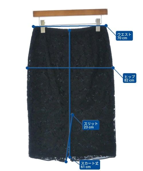 ひざ丈スカート レディース