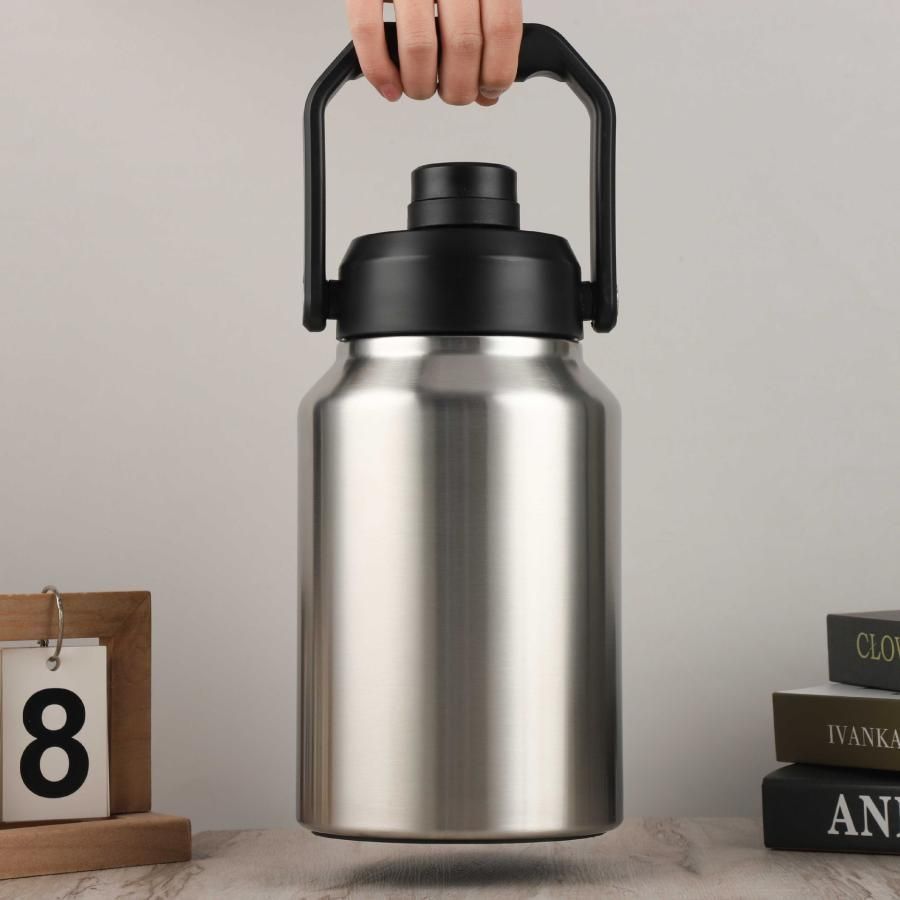 アイスコンテナ 2.8L ウォータージャグ 小型 FIELDOOR キャンプ用 氷入れ アウトドア 保冷 保温 水筒 広口 大容量 ステンレス  真空断熱 1年保証 送料無料 FIELDOOR アイスコンテナ アイスジャグ アイスボトル ウォータージャグ 小型 キャンプ 氷入れ アウトドア 保冷  保温 ...