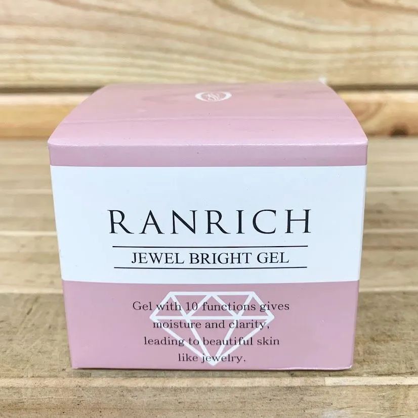 RANRICH 美白オールインワン宝石ジェル50g 2個セット 6-50 健康家族