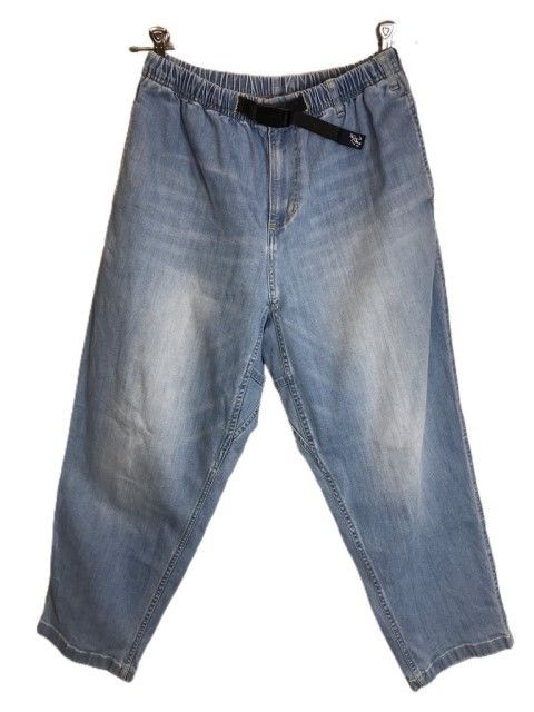 【中古】GRAMICCI × SHIPS グラミチ×シップス ワイド テーパード デニム パンツ　GMP-21F2006 ライトブルー M 44830612