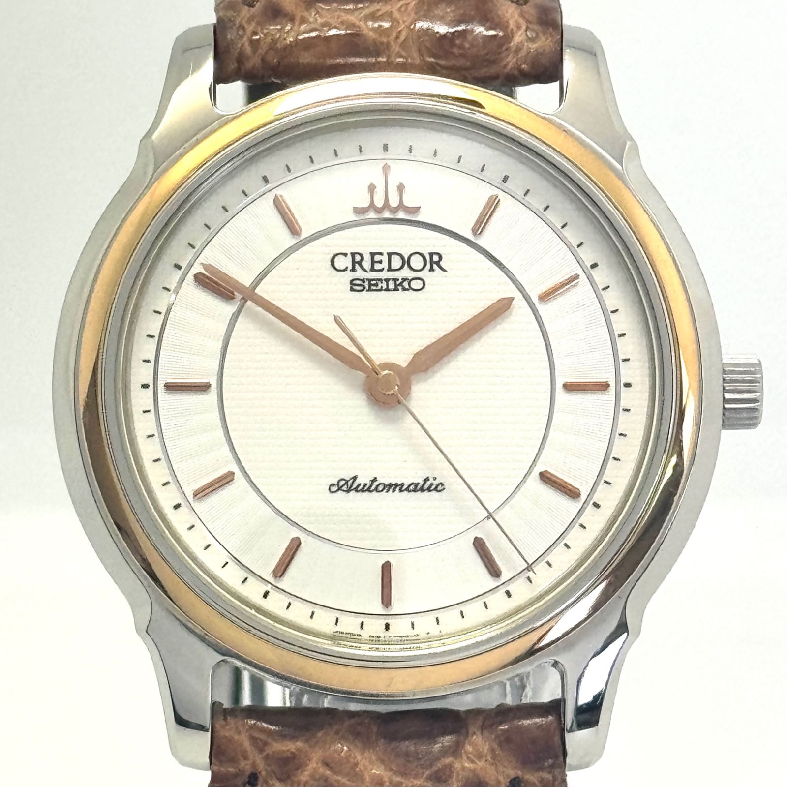 美品】セイコー SEIKO クレドール CREDOR シグノ 4S71-0010 18KT 自動 