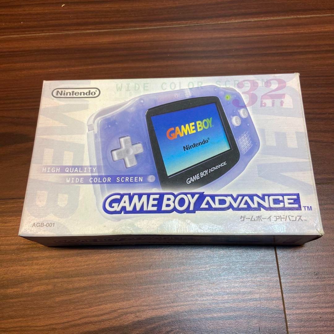 ニンテンドー ゲームボーイアドバンス ミルキーブルー ほぼ 3944