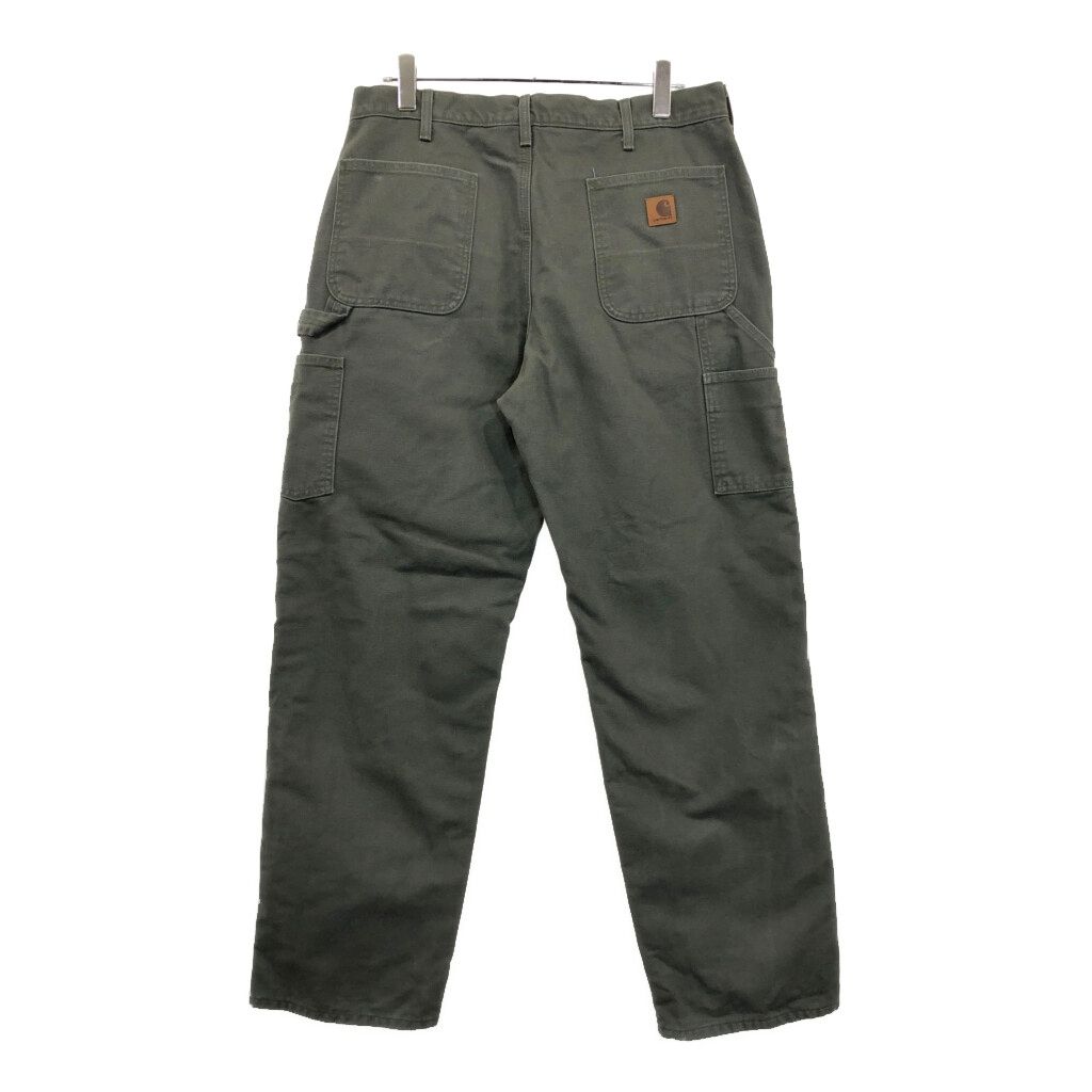 Carhartt カーハート ダック ペインターパンツ カーキ メンズ W36 L32 古着 V2536