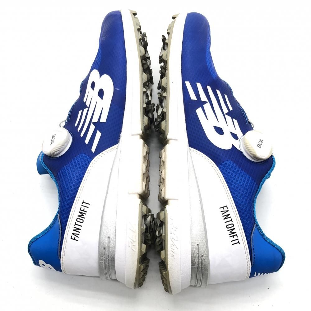 美品 ニューバランス ゴルフ メンズ ゴルフシューズ 27.5 ボア おまけ付き NEW BALANCE GOLF (ニューバランス ゴルフ) ゴルフシューズ メンズ