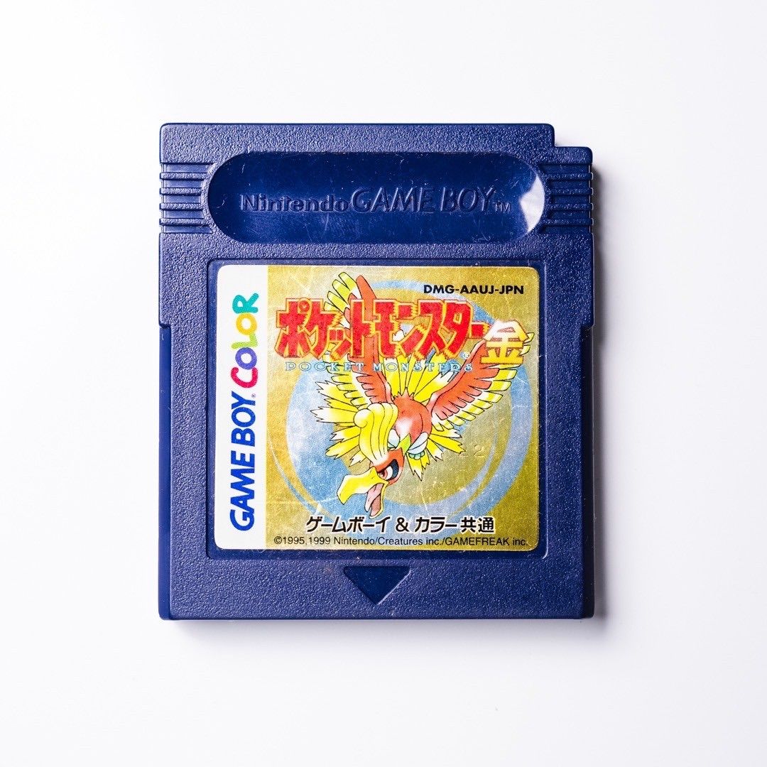 GAME BOY COLOR ゲームボーイ カラー ポケットモンスター 金 ポケモン 