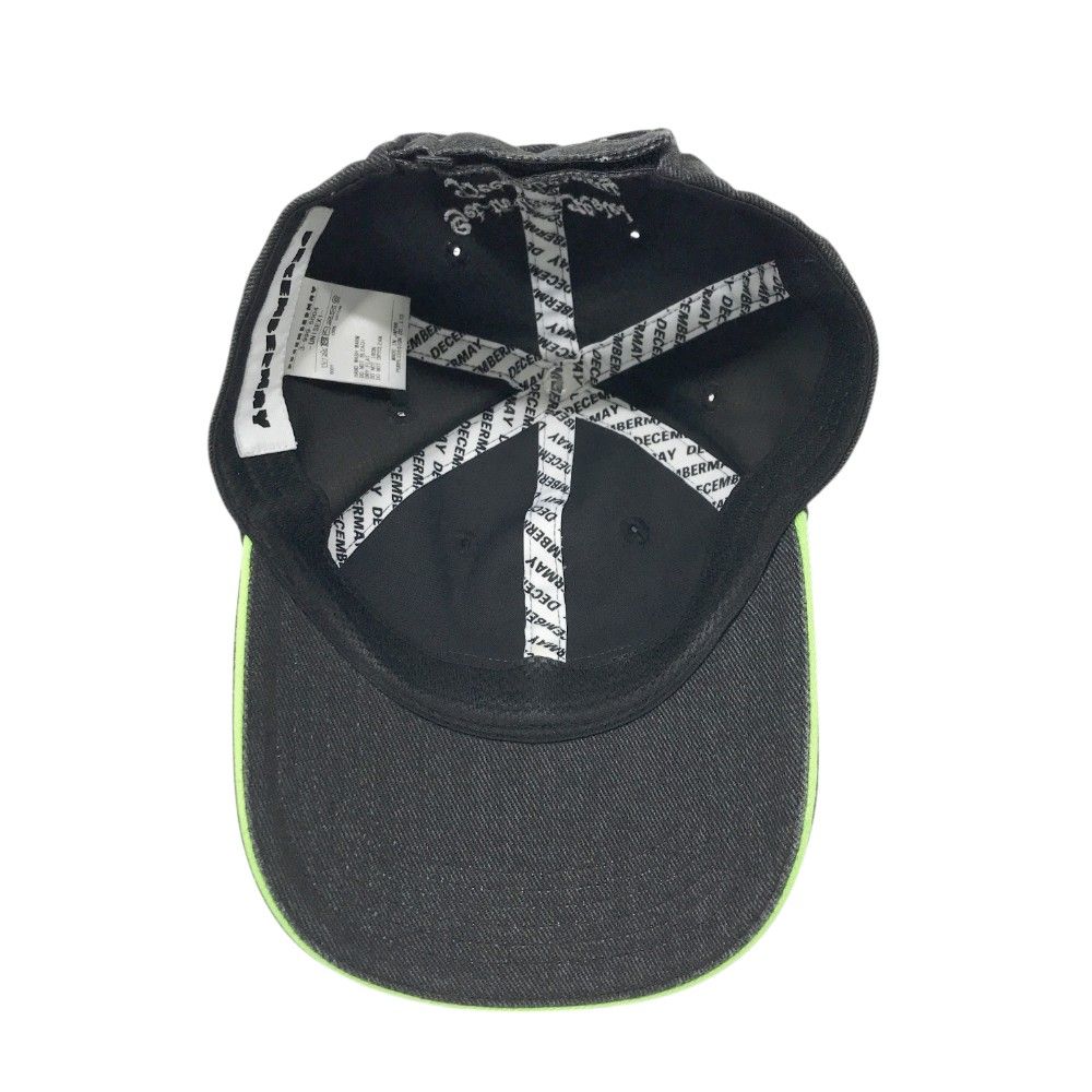 DECEMBERMAY ディセンバーメイ キャップ ブラック系 UNISEX1