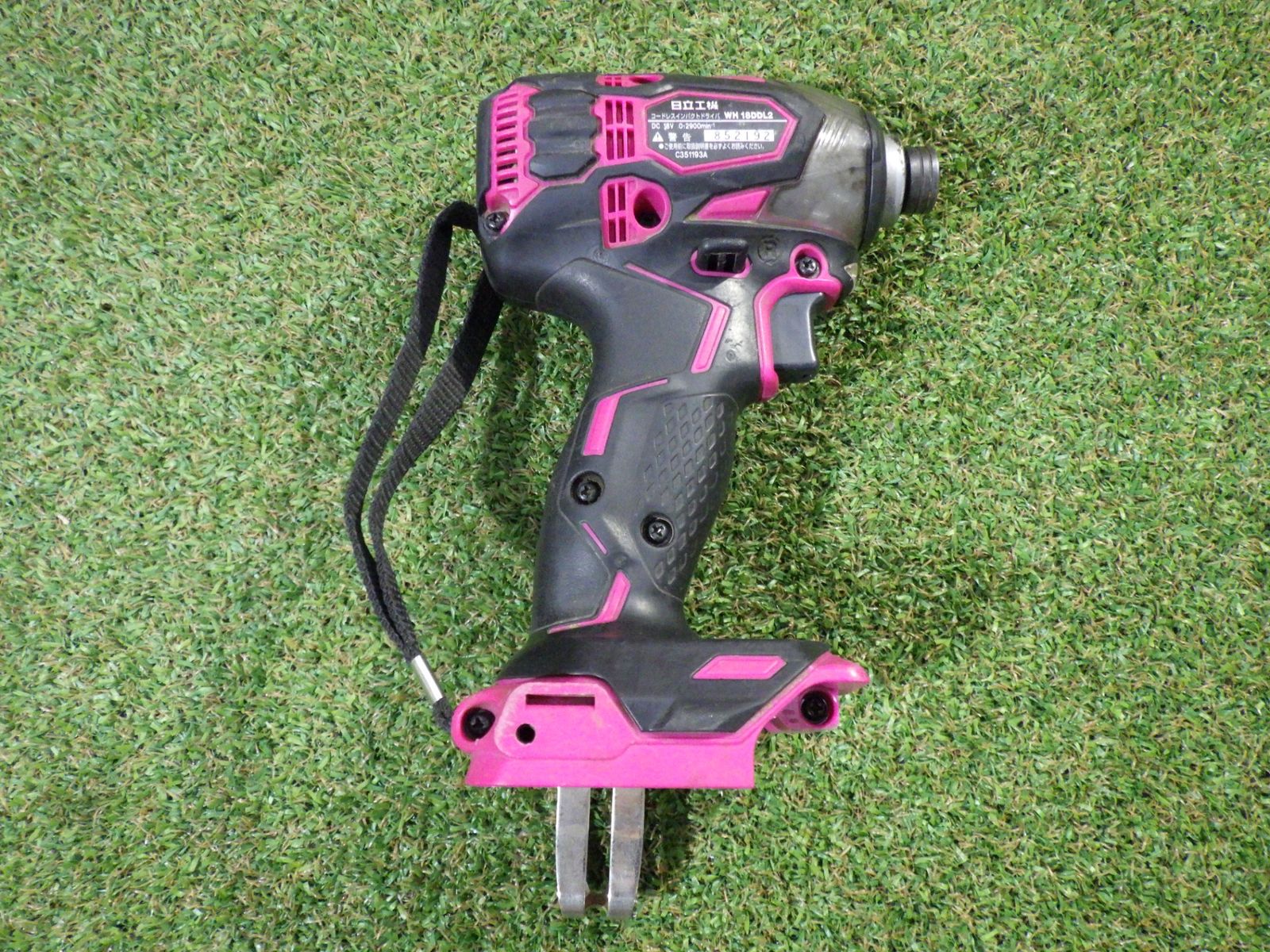 日立工機 コードレス インパクトドライバー WH18DDL2 NN 本体のみ 動作 済 電動工具 大工道具 品