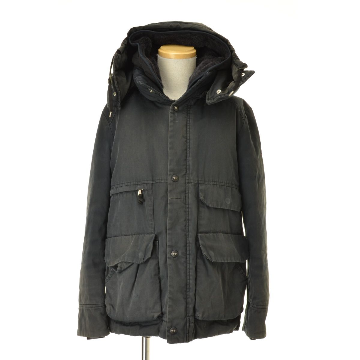 【HOLUBAR】15AI M391 METRO BLACK PARKAダウンジャケット