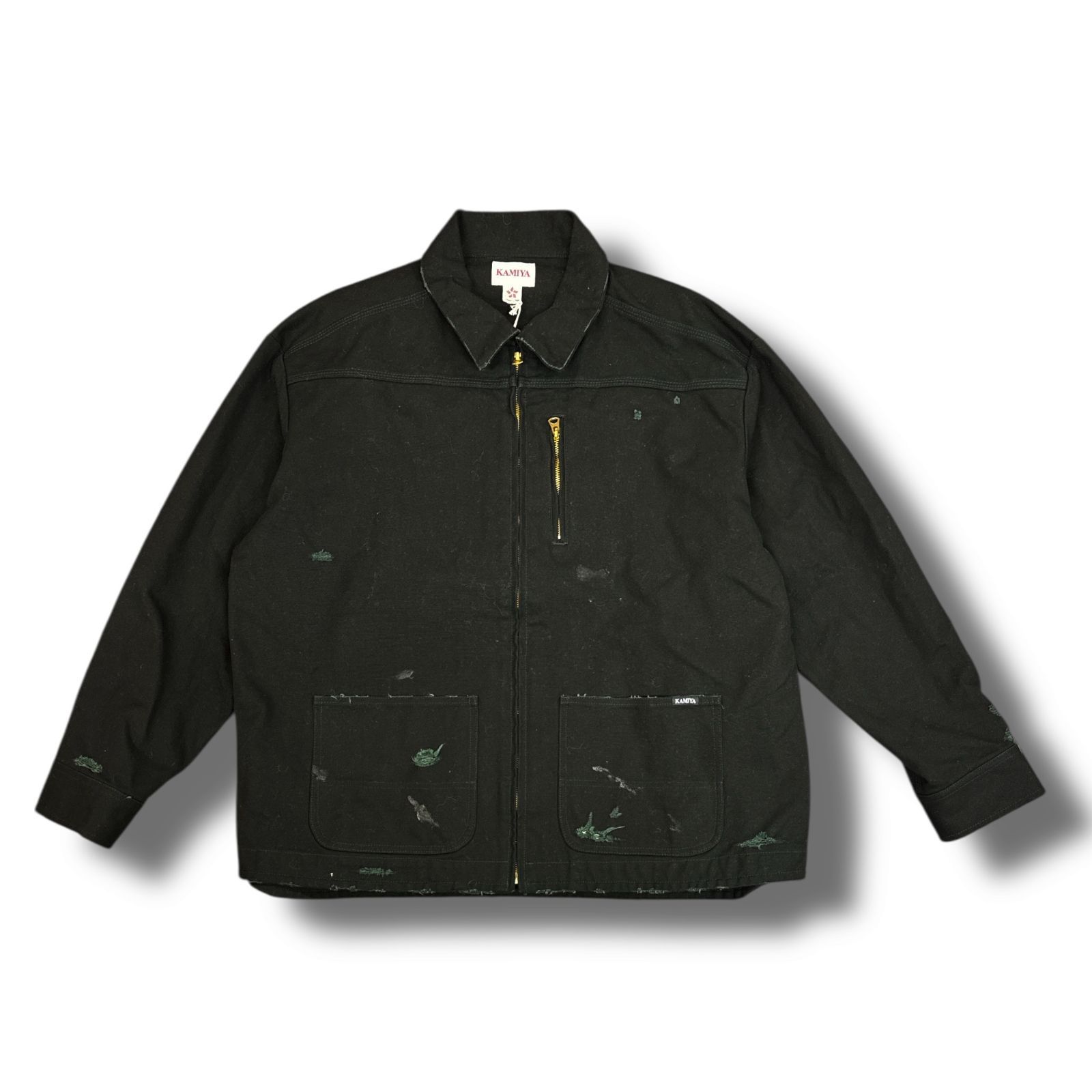 参考上代71500円 未使用品 KAMIYA 24AW BORO Duck Jacket ボロ ダック 