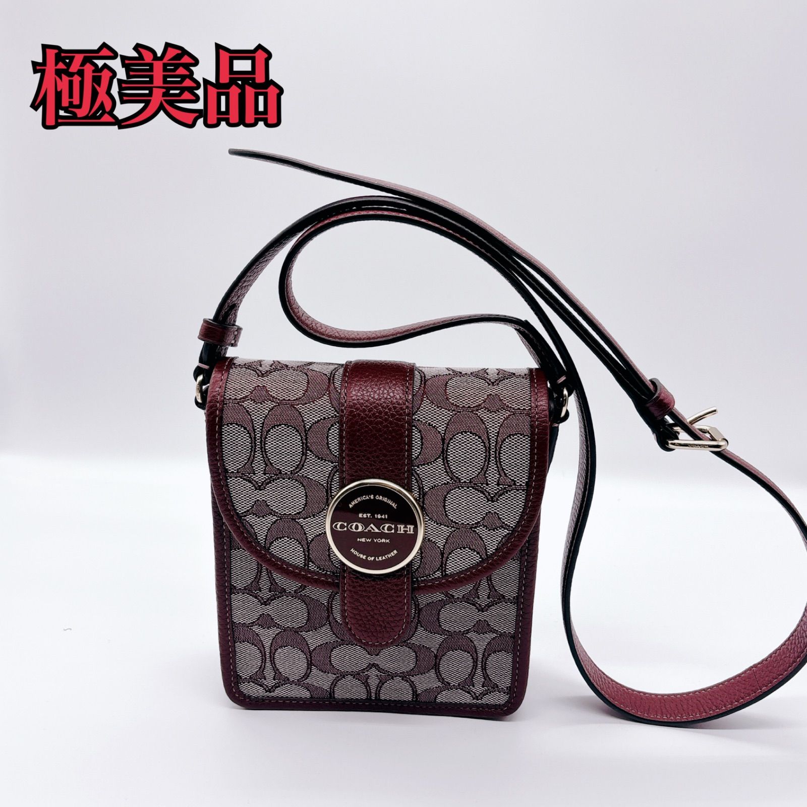 コーチ COACH 未使用級 ショルダーバッグ ノースサウス ロニー コーチ COACH 未使用級 ショルダーバッグ ノースサウス ロニー
