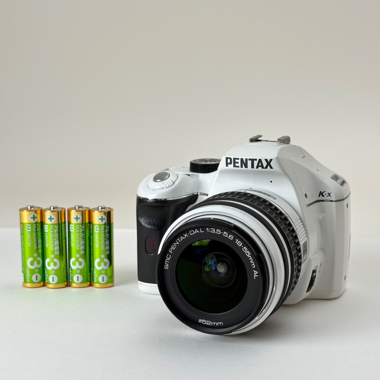 PENTAX K-x 18-55mm 標準レンズセット　白　070 ショップ PENTAX K-x 18-55mm 標準レンズセット 白 070