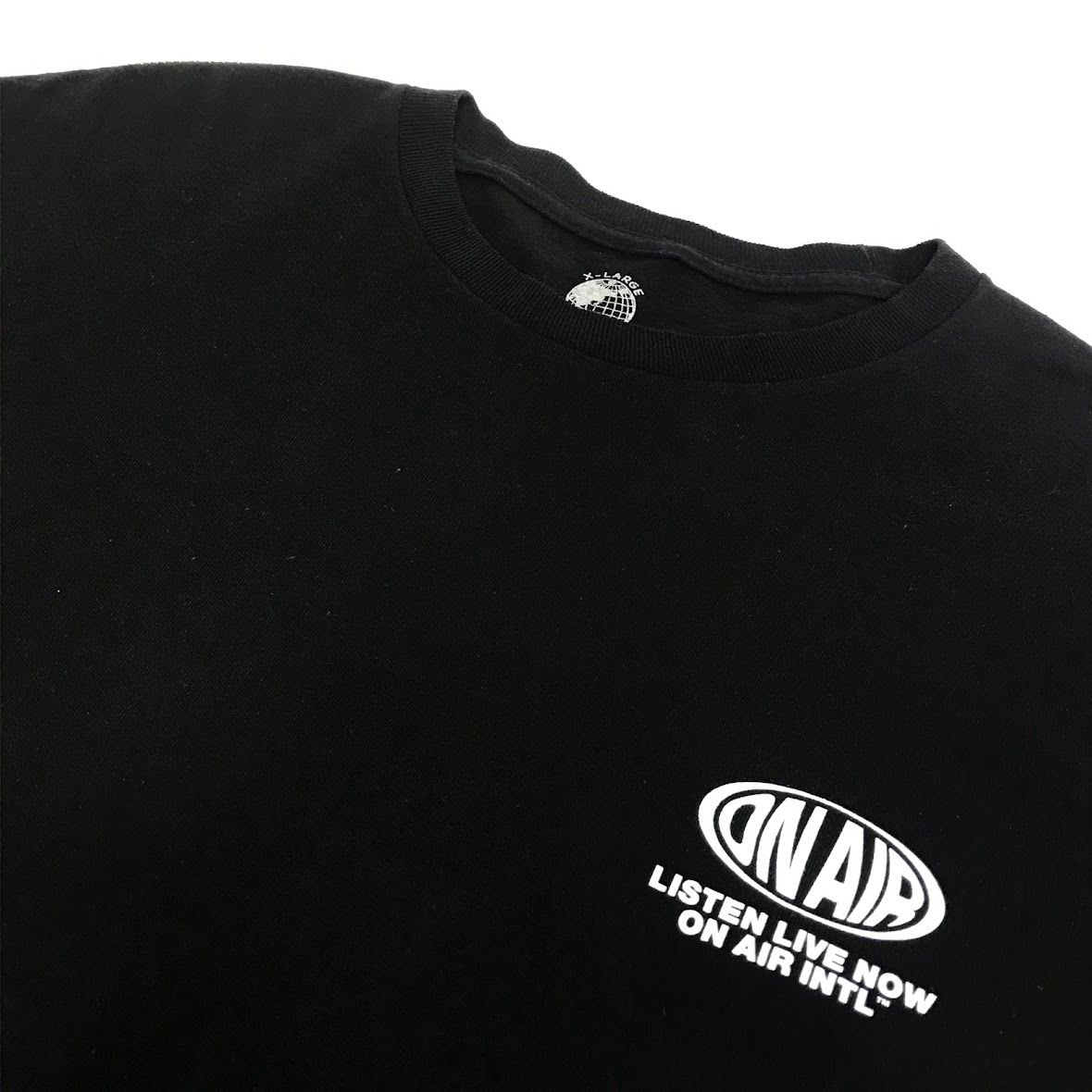ON AIR オンエア　Kyne ロンT 倉吉店】ON AIR × Kyne オンエア キネ 長袖Tシャツ ブラック