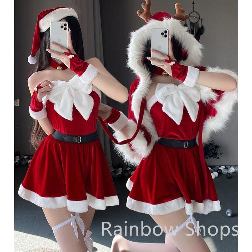 【完売】  新品未使用】サンタ コスプレ衣装 レディース クリスマス コスプレ衣装