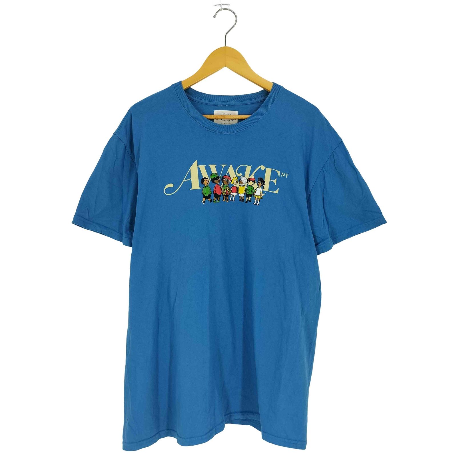 アウェイク Awake NY LA COMUNIDAD CLASSSIC LOGO TEE クラシックロゴプリント Tシャツ メンズ import：XL 