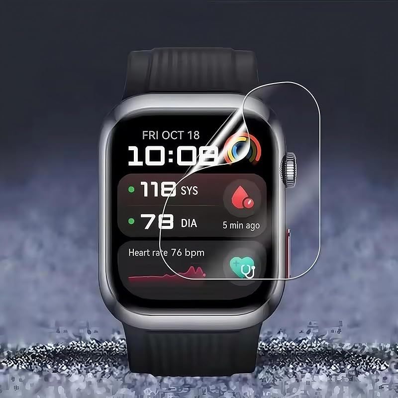 Garmin ForeAthlete 55 用 保護フィルム 【3枚セット】 TPU製