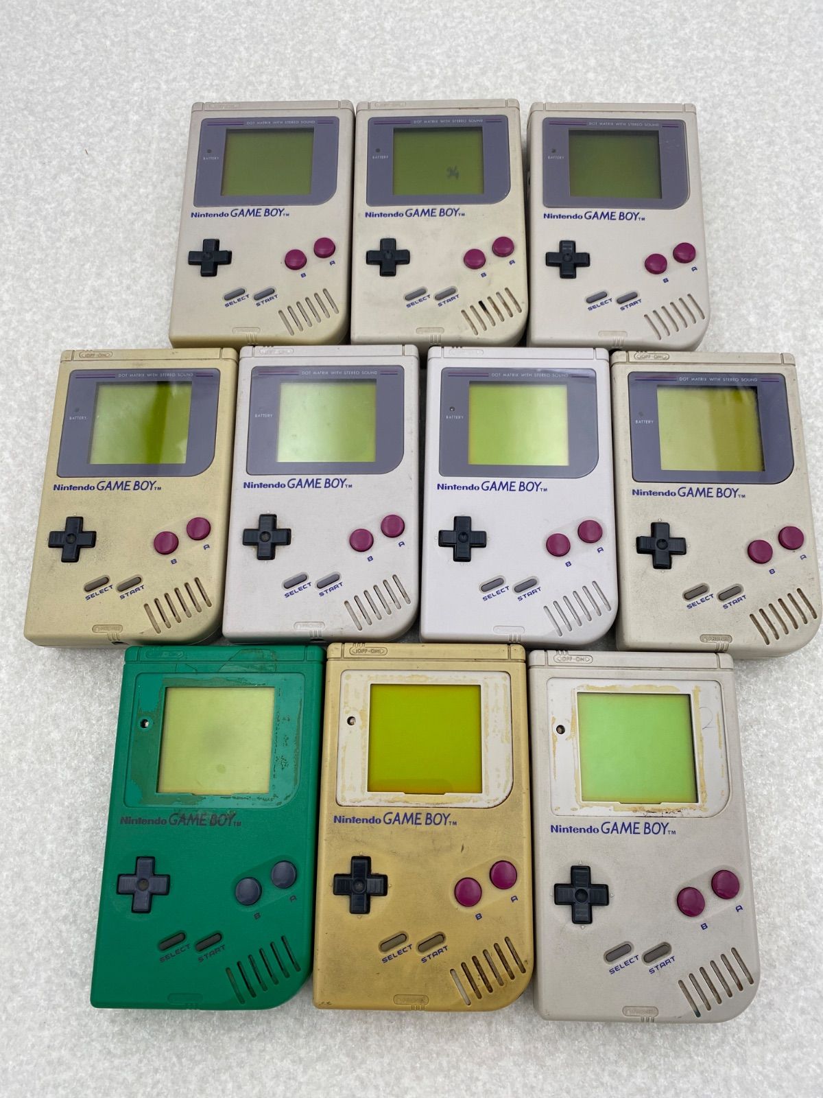 任天堂 ゲームボーイ本体 カセット6本セット 任天堂 ゲームボーイ本体