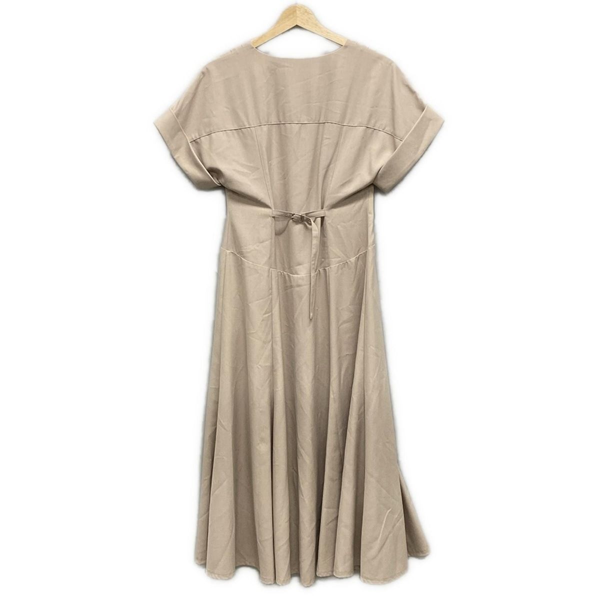 Mystradaパーティードレス /サイズ36 美品】Mystrada 刺繍入り パーティードレス フレアスリーブ