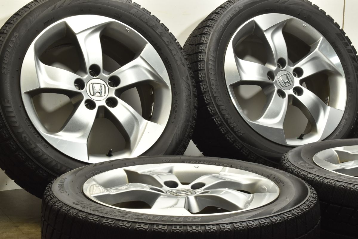 交換用に ホンダ ヴェゼル 純正 17in 7J 55 PCD114.3 ブリヂストン ブリザック VRX 215 55R17 オデッセイ ステップワゴン 流用 可