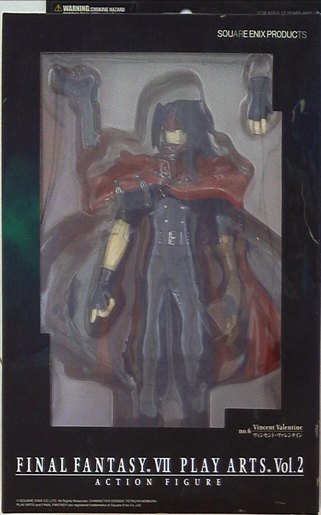 スクウェア・エニックス PLAY ARTS ヴィンセント・ヴァレンタイン