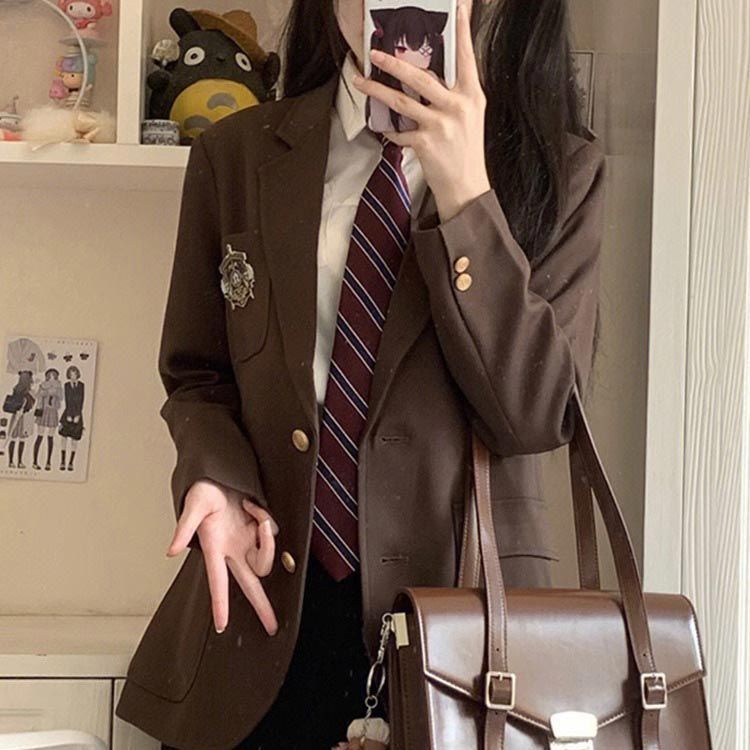 韓国 女の子 卒業式 ネクタイ リボン 4点セット ピアノ発表会 プリーツスカート 長袖シャツ 大きいサイズ ジャケット 入学式 スーツ 卒服 女子 高校生 中学生 韓国 ブラウス フォーマル 韓国 conne596828