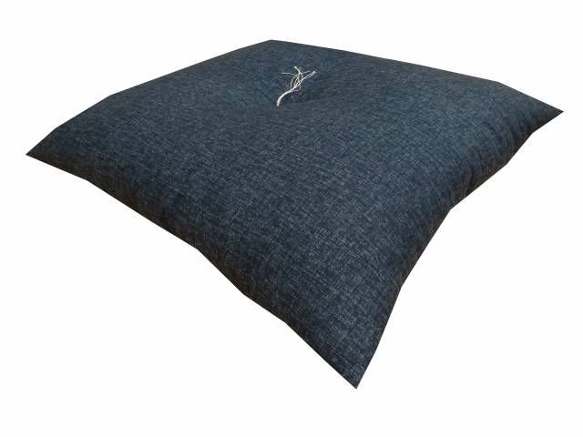 12色 無地 パート1 座布団 銘仙判 55×59cm 綿わた 80 遠州染め 苔 若草 芥子 黄土 茶 茜 5枚組 セット